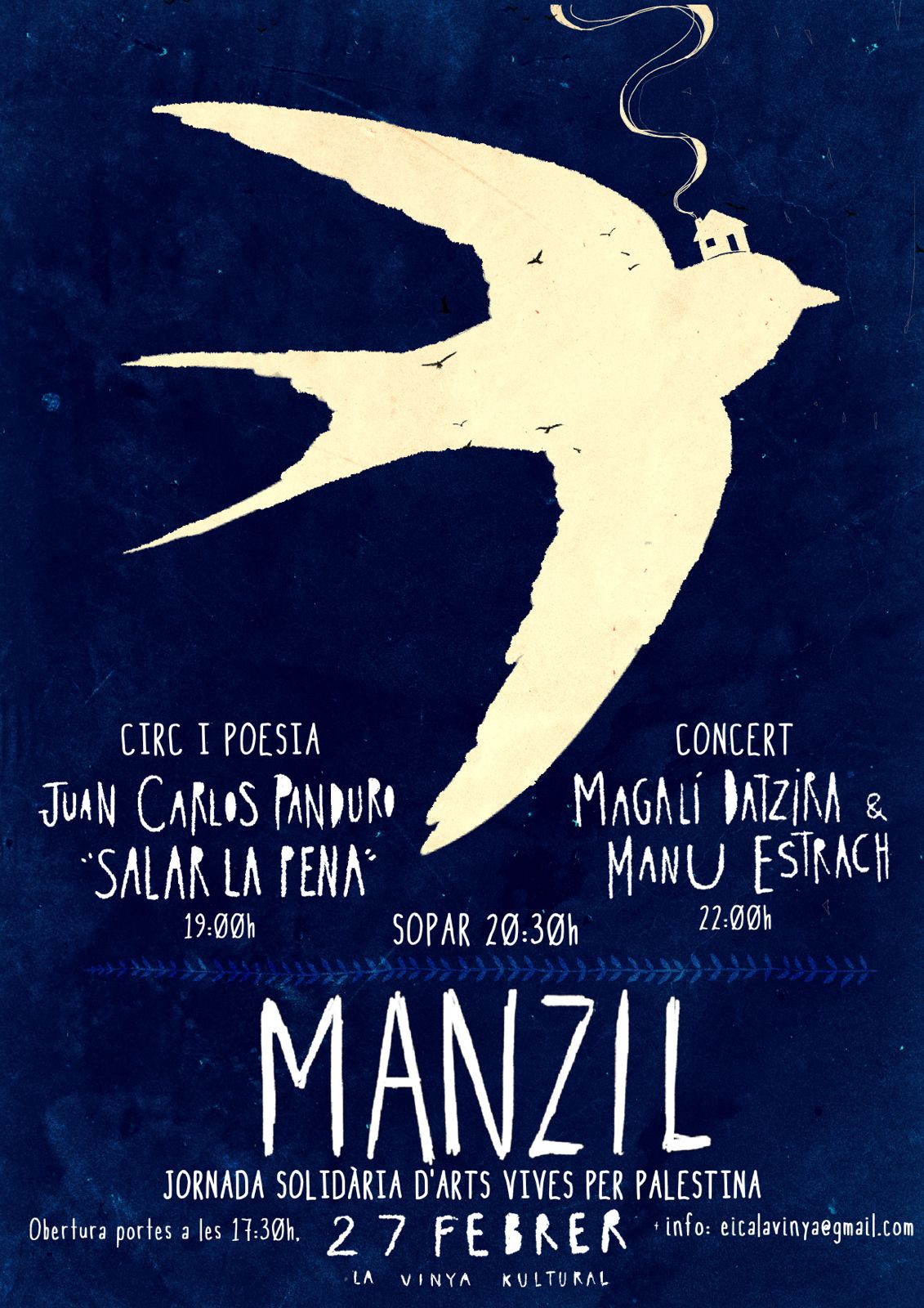 MANZIL_1: Jornada solidària d'arts vives per Palestina